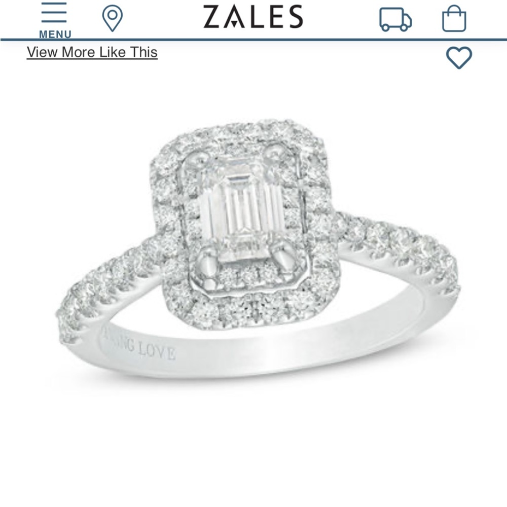 VERA WANG LOVE ENGAGEMENT RING